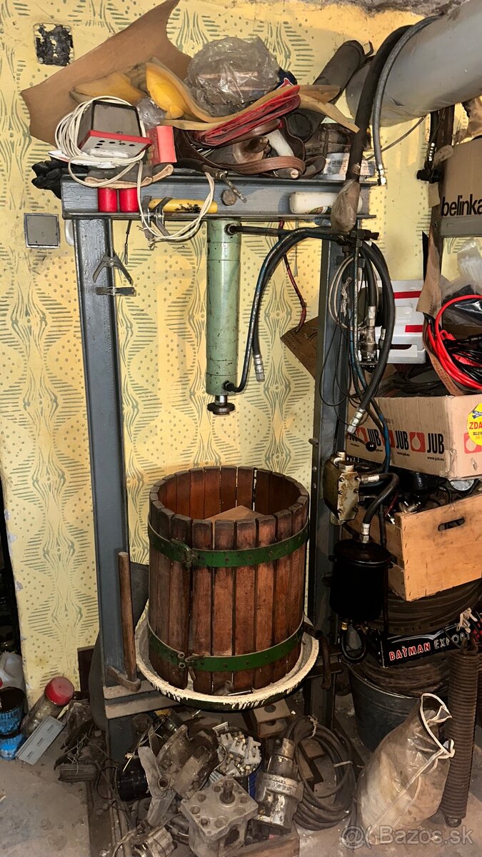 hydraulický lis na obocie - 2