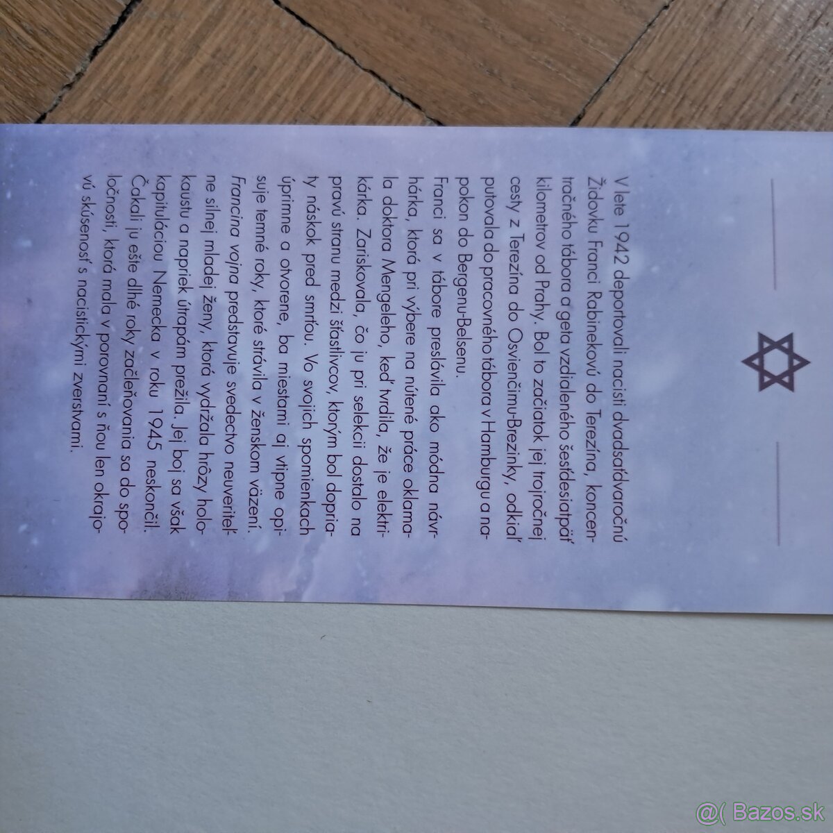 Predam knihu Francina vojna - 2