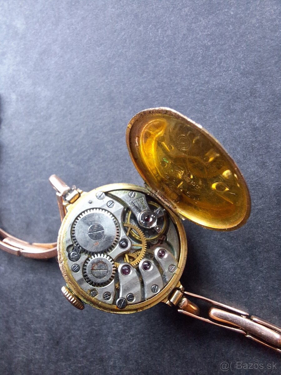 Zlaté dámske hodinky - 2