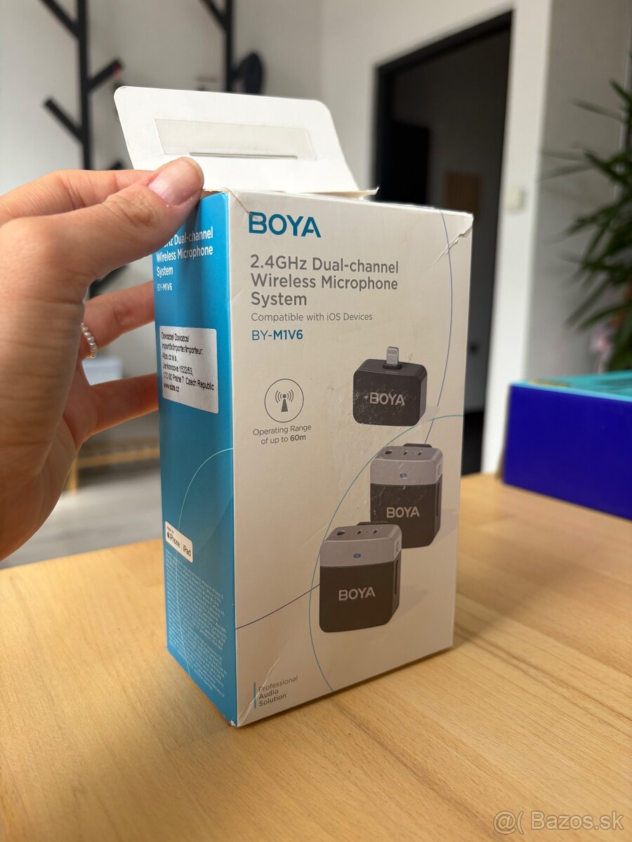 Mikrofón Boya BY-M1V6 na iPhone iPad - 2