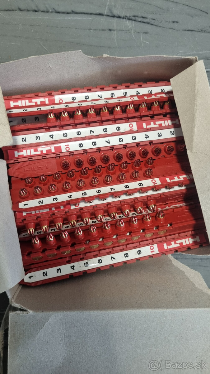 Hilti nábojky kalibru - 2