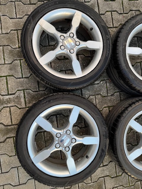 Sada 17" hliníkových kolies (SEAT Leon II, Altea, Altea XL) - 2