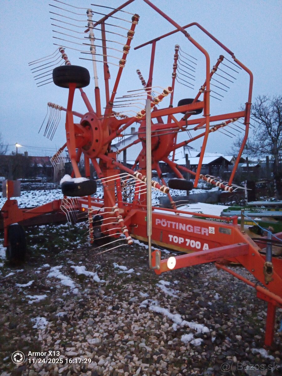 Zhrnovac,zhrabovac PöttingerTOP700A - 2