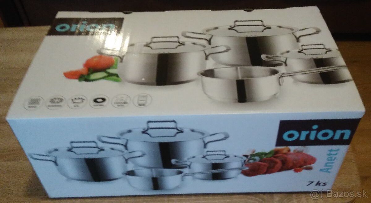 NOVÁ Súprava nerezová 7- dielna ZĽAVA 30 eur - 2