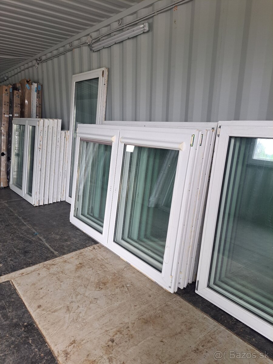 Jednokridlové používané plastové okná - 2