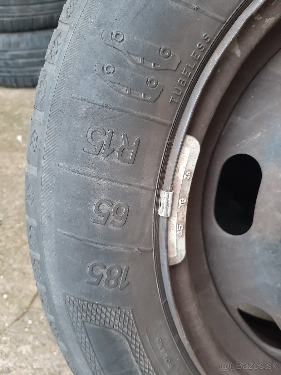 Plechové disky 4ks,PSA 15" - 2