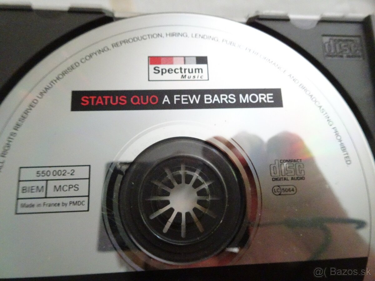 Predám CD Status Quo – A Few Bars More - 2