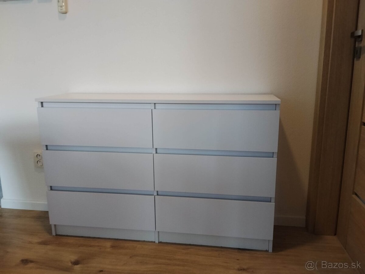 Predám bielu komodu - 2