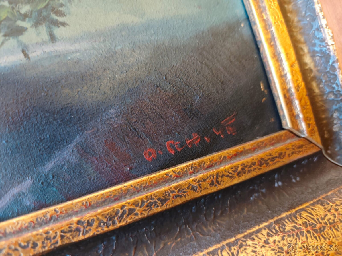 Olejomalba na platne - 2