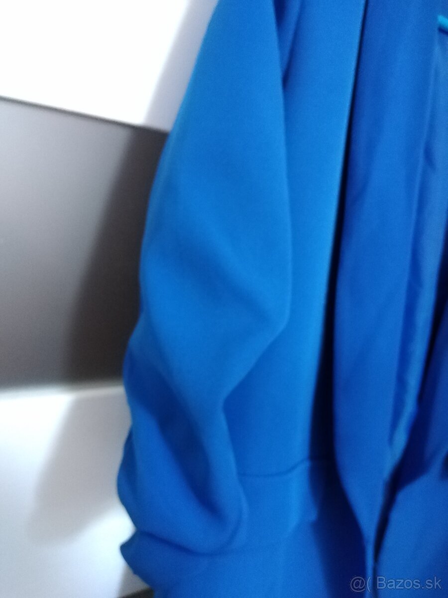 Modré sako s 3/4 rukávom - 2