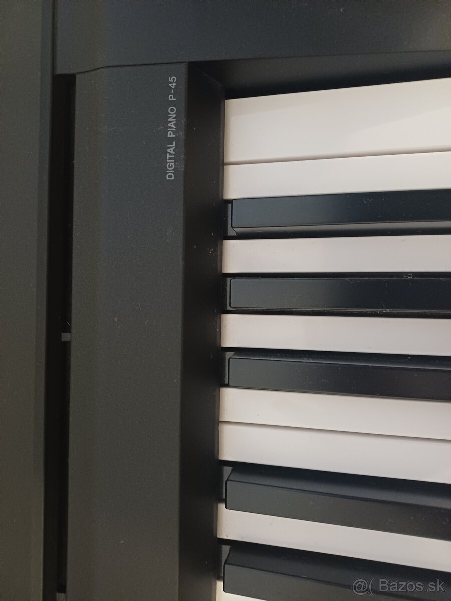 Predám klavír yamaha p45 - 2