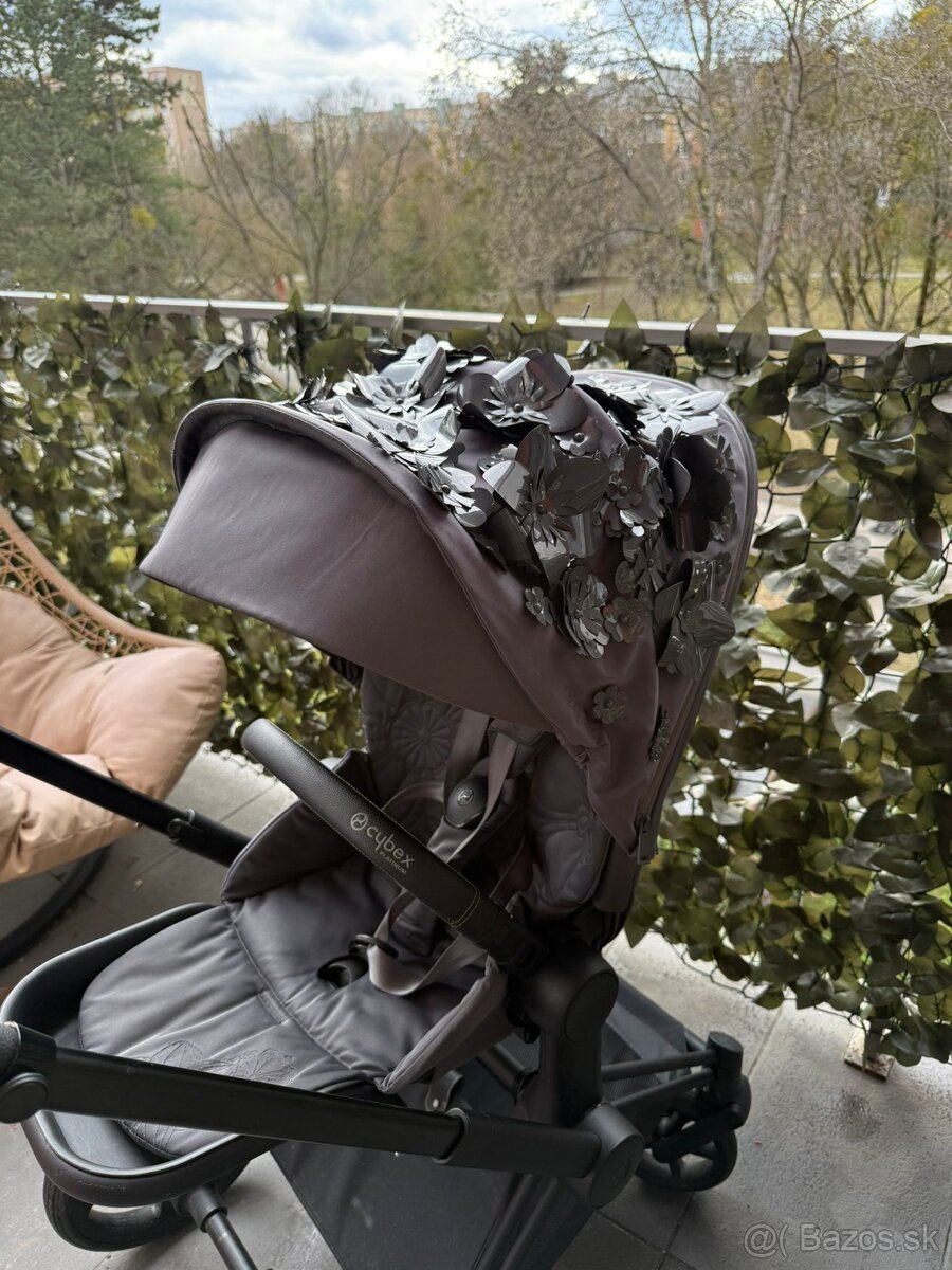 Cybex priam 4.0 simply flowers grey - 2