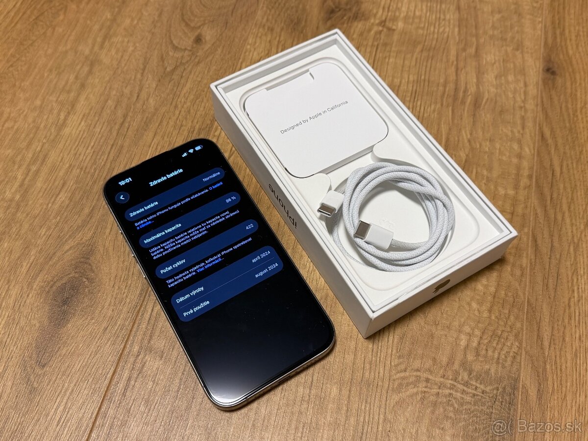 iphone 15 pro 128gb natural titanium - 2