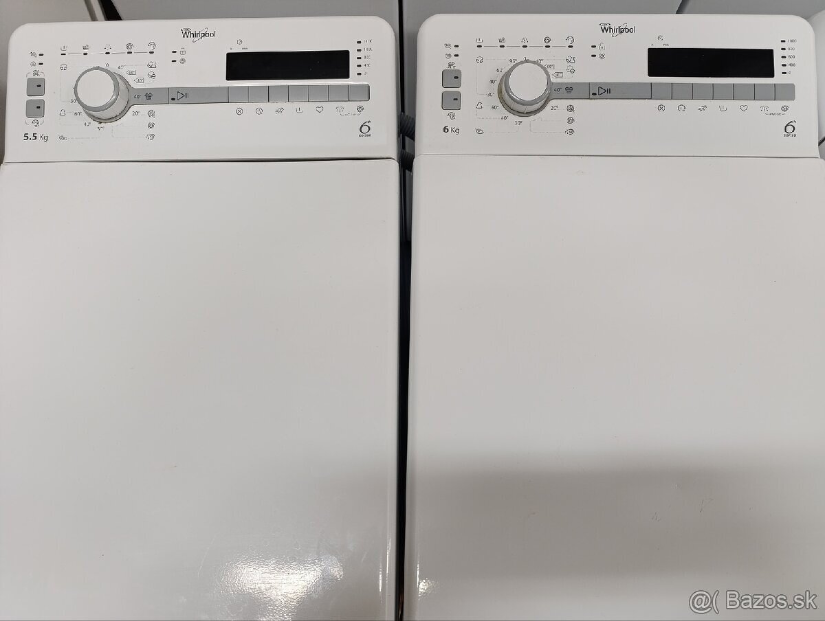Práčky Whirlpool a Indesit - 2