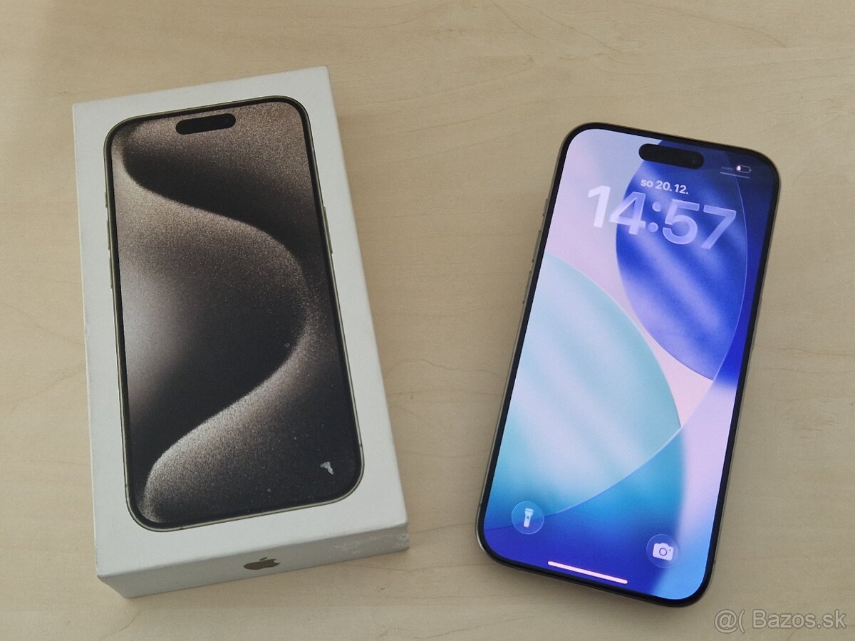 Apple iPhone 15 Pro 512GB Natural Titanium - 2