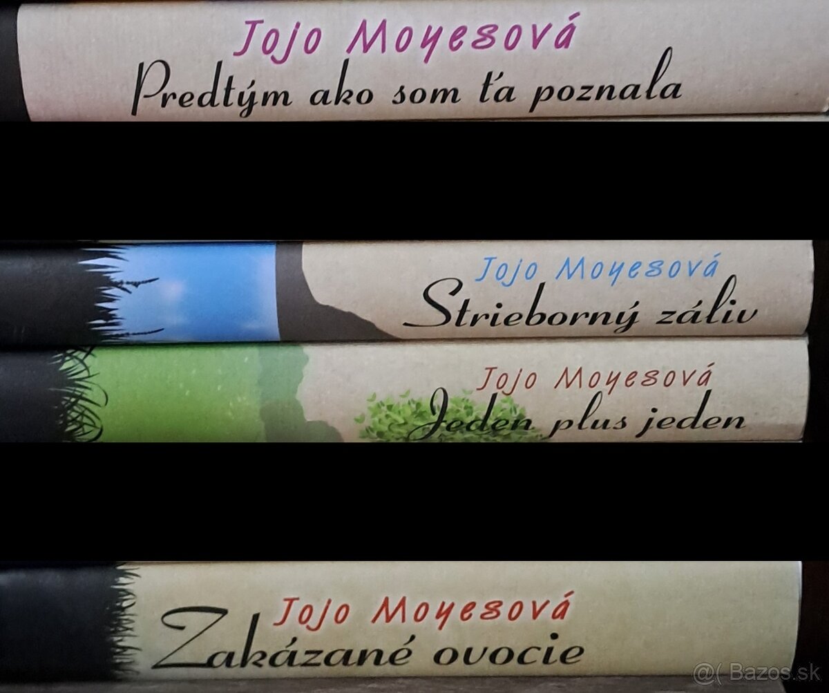 Knihy od Jojo Moyesová (4 ks), 1 x čítané, bez poškodenia - 2