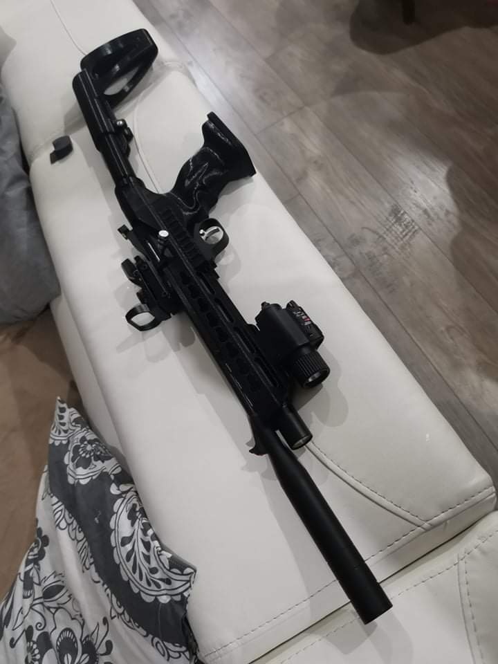 Pažba na PCP vzduchovku Artemis Snowpeak pp750 - 2