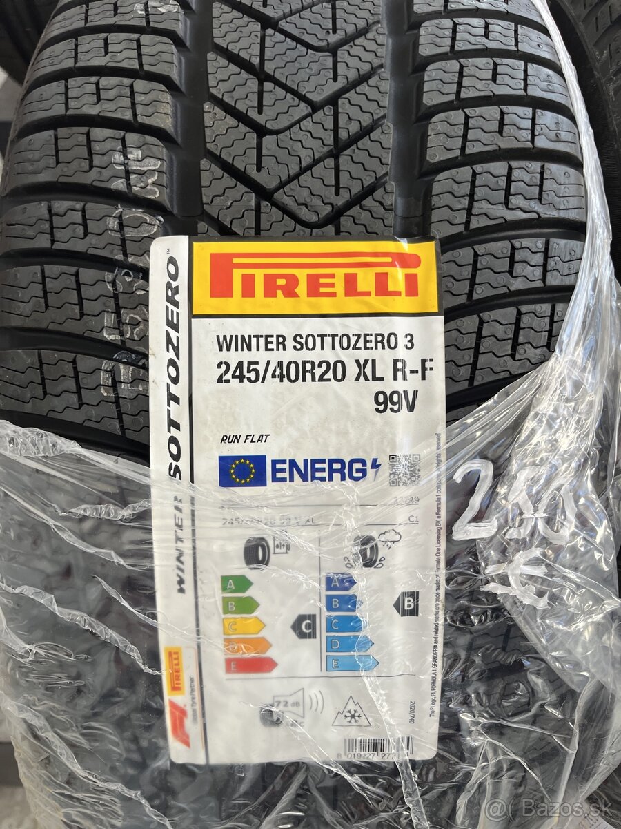 Pirelli winter sottozero 3 runflat 245/40 R20 - 2