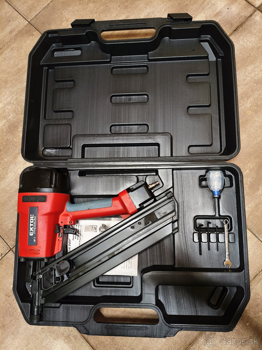 pneumatická klincovačka EXTOL PREMIUM NF 2 - 2