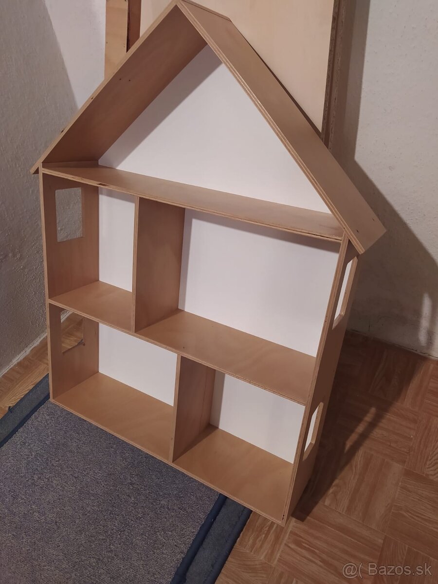 Drevený domček hand made - 2