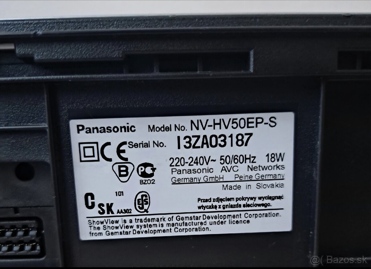Predám Panasonic NV-HV50 - 2