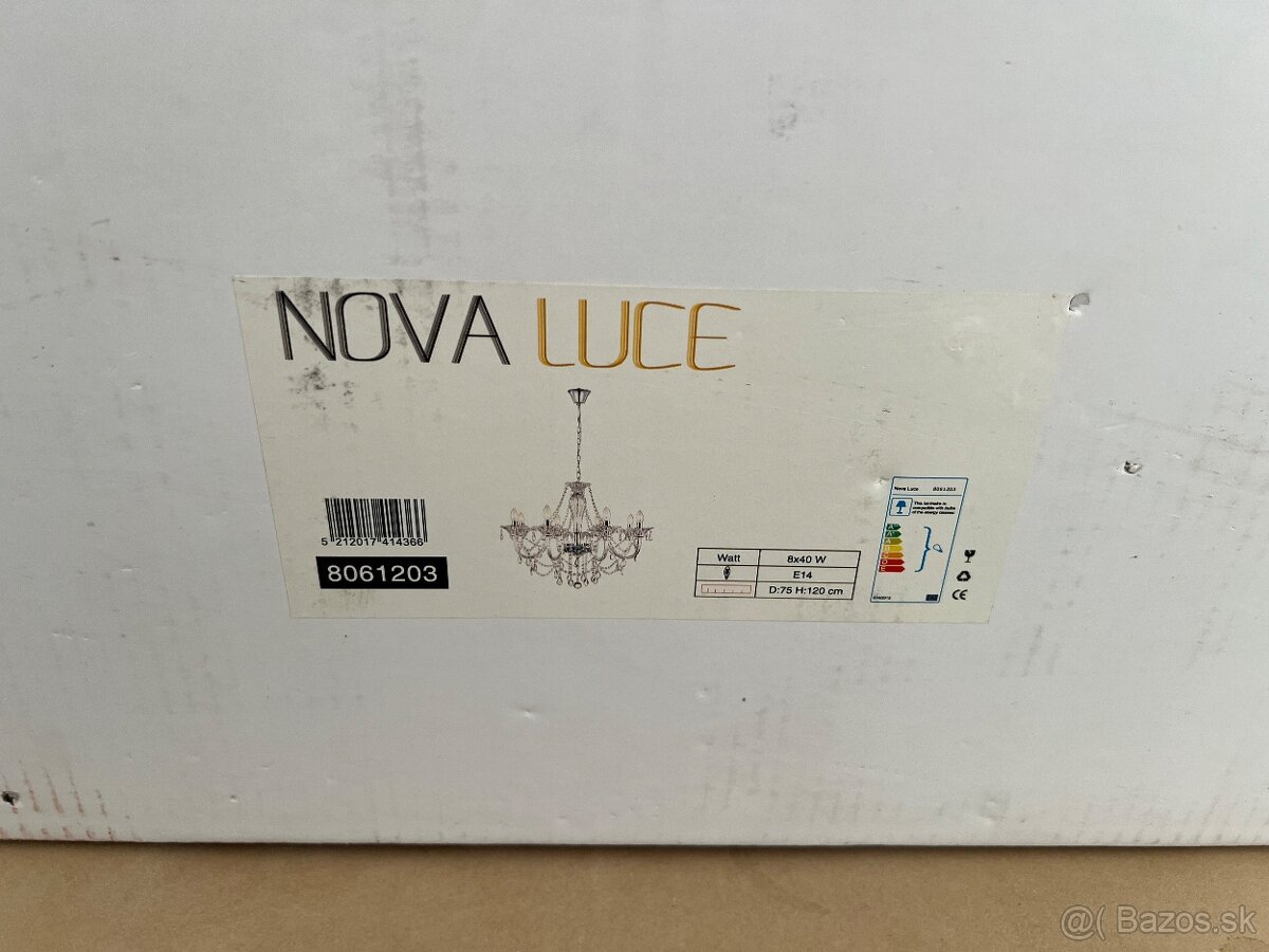 Novy krystalovy luster Nova Luce Connor - 2