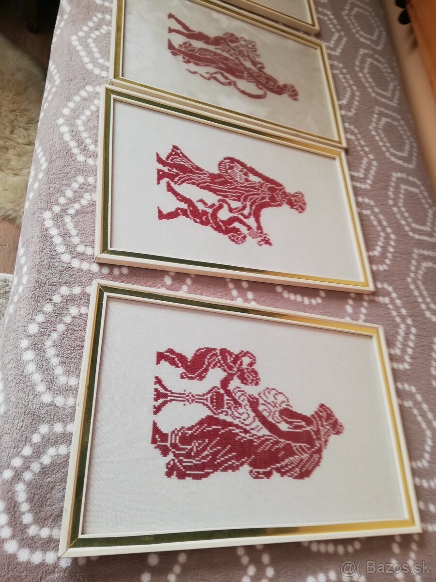 Obrazy vyšívané - 2