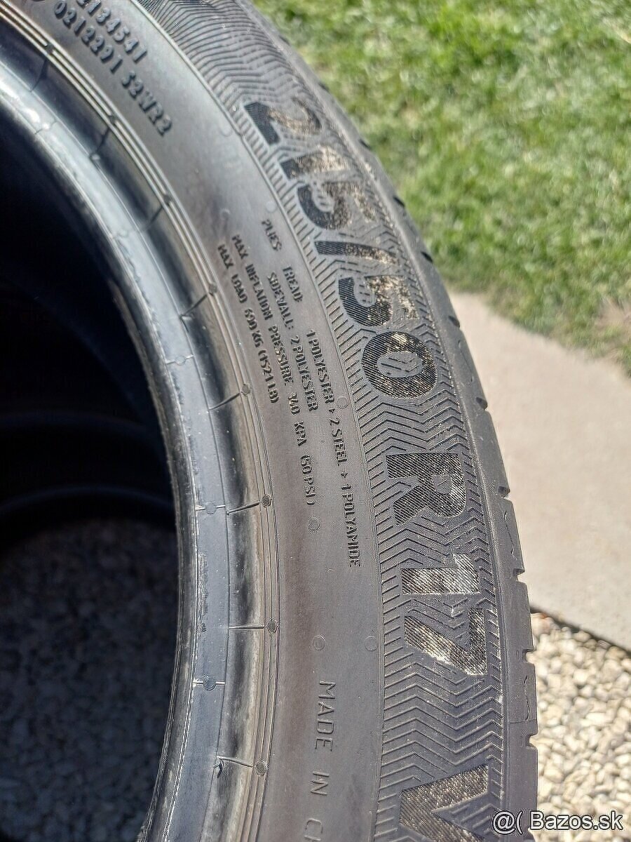 215/50 r17 letné pneumatiky ,Continental - 2