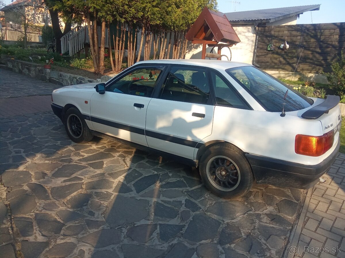 Predám Audi 80 b3 1.6td - 2