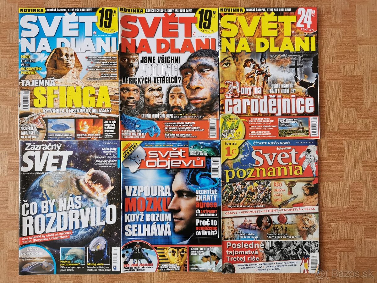 Časopisy VICTORIA, M&F, EPOCHA... - 2