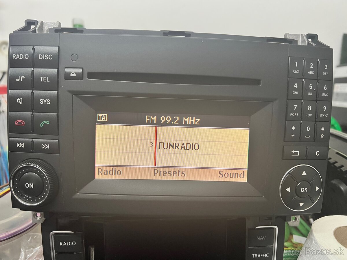 mercedes radio mf2830 - 2