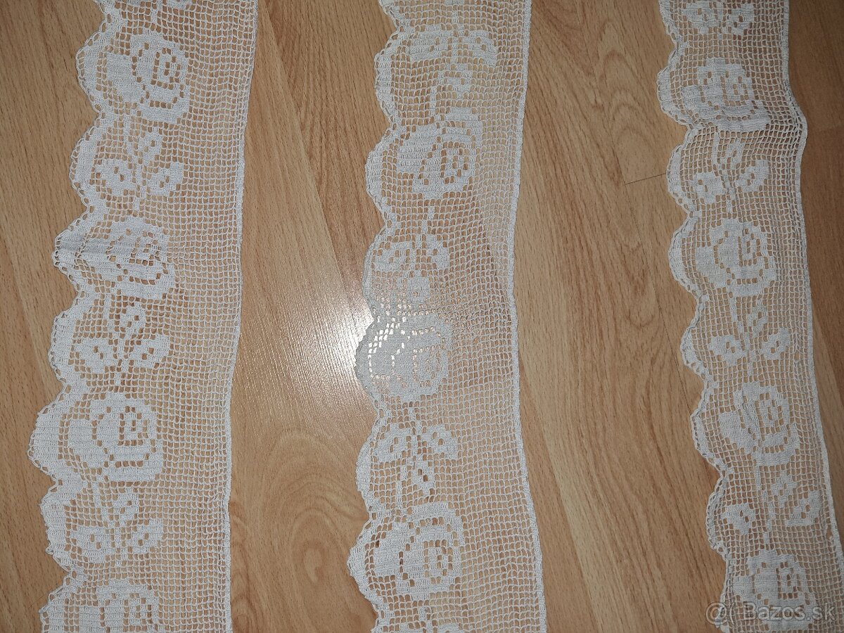 Háčkované záclony - 2