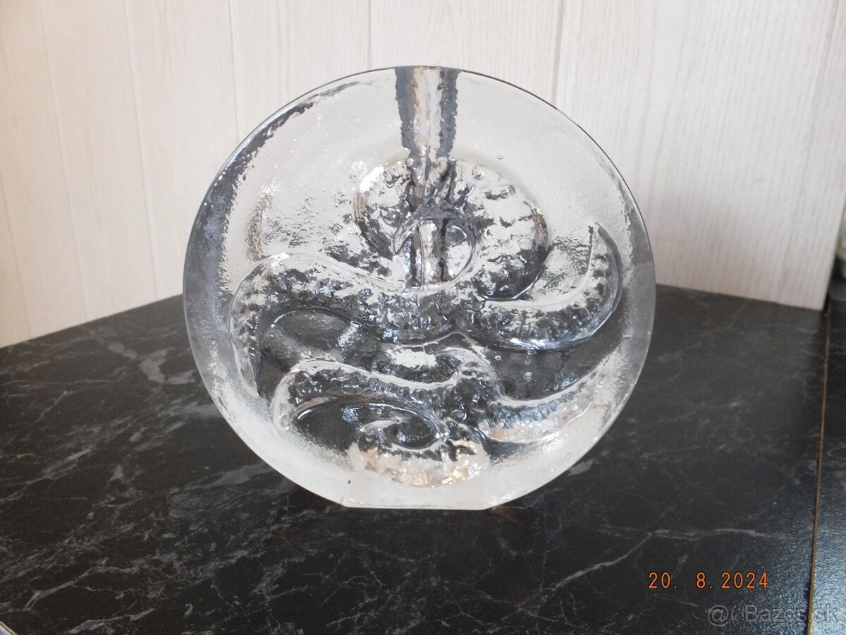 Ingrid Glütte Solifleur, masivní váza na jeden květ. - 2