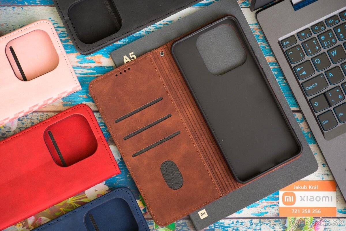 Zatváracie puzdro so vzorom pre Xiaomi, Redmi, Poco - 2