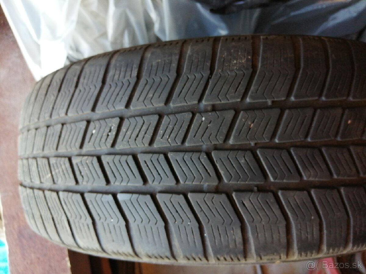 Plechove disky+zimné pneu.205/55R16. Fiat,Opel 5x110 r16 - 2