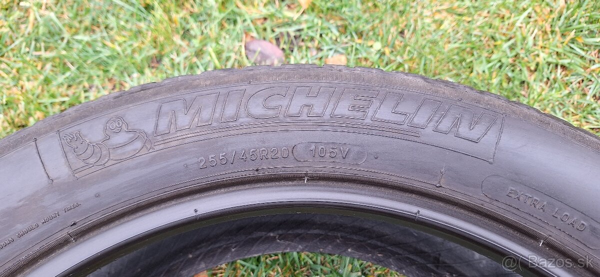 Predám 2letné pneumatiky Michelin 255/45 R20 Latitude Sport3 - 2