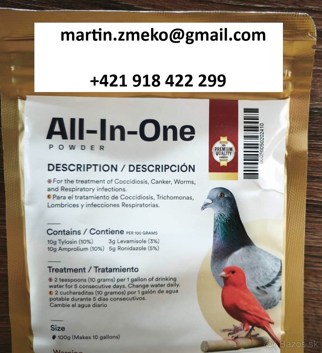 Chovateľ odcervenie profi - 2