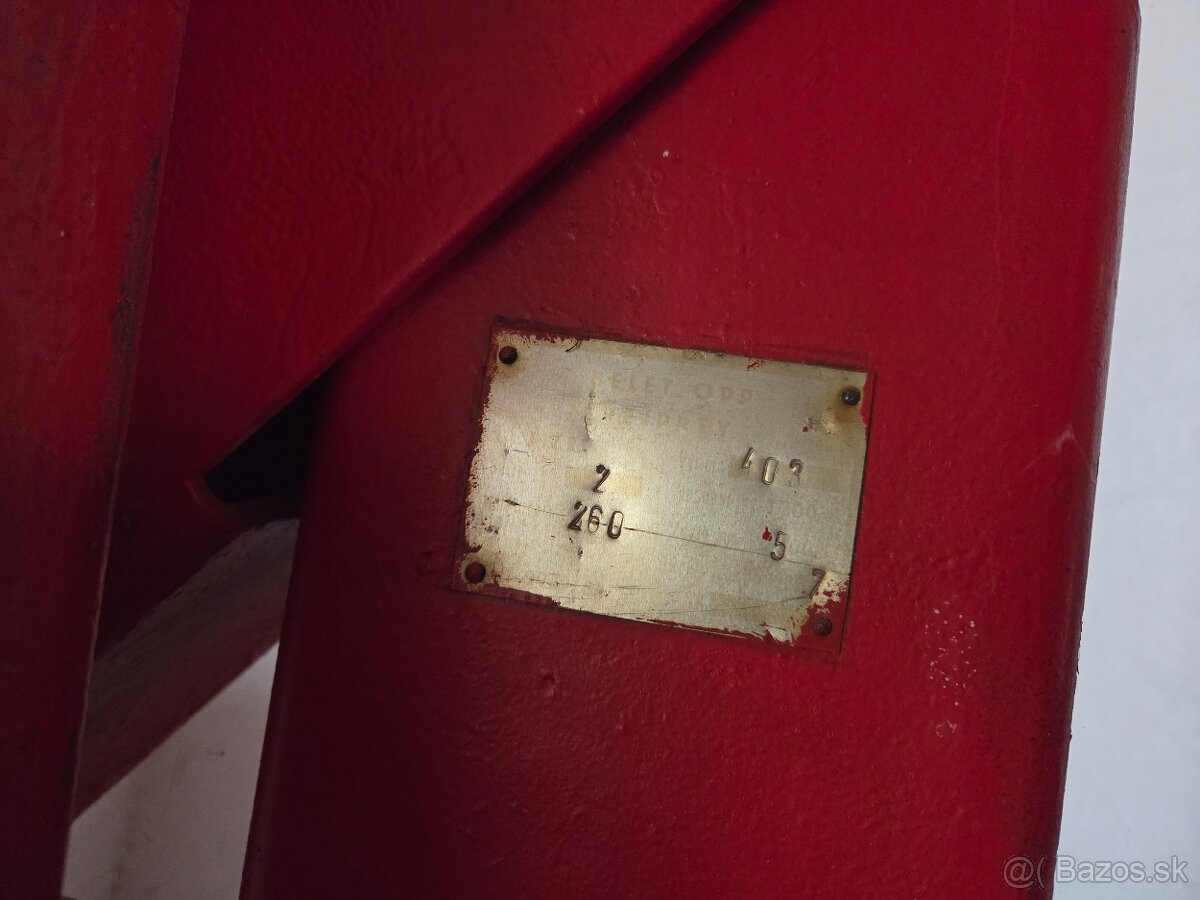 Zdvihák do dielne - 2