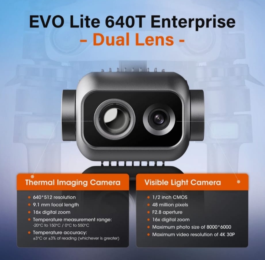 Termovizny dron Autel Evo Lite 640T - 2