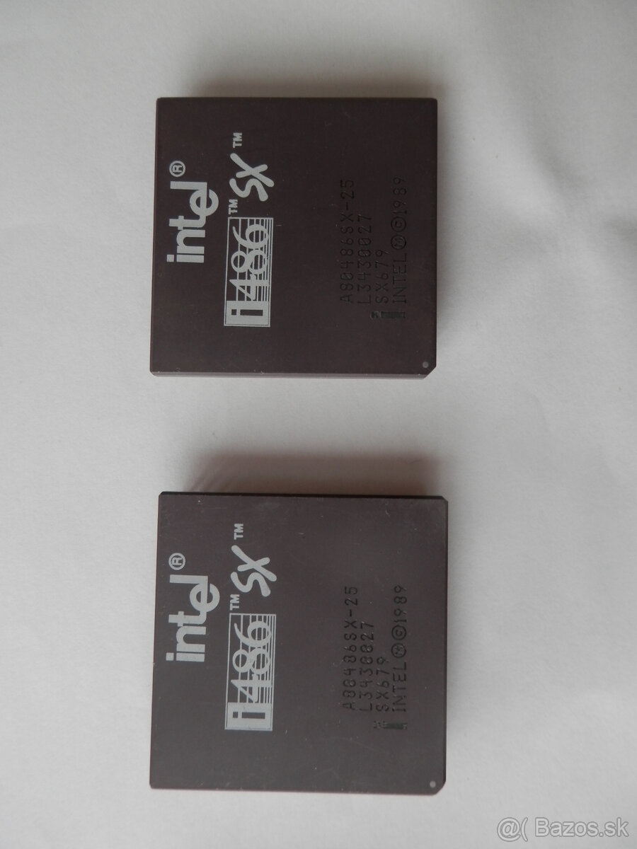 Zberateľské kúsky - Intelácke procesory - 2