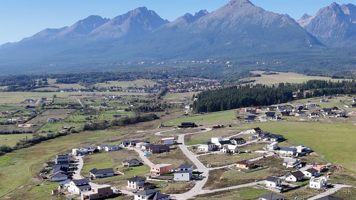 Stavebný pozemok pod TATRAMI 765M2 - 2