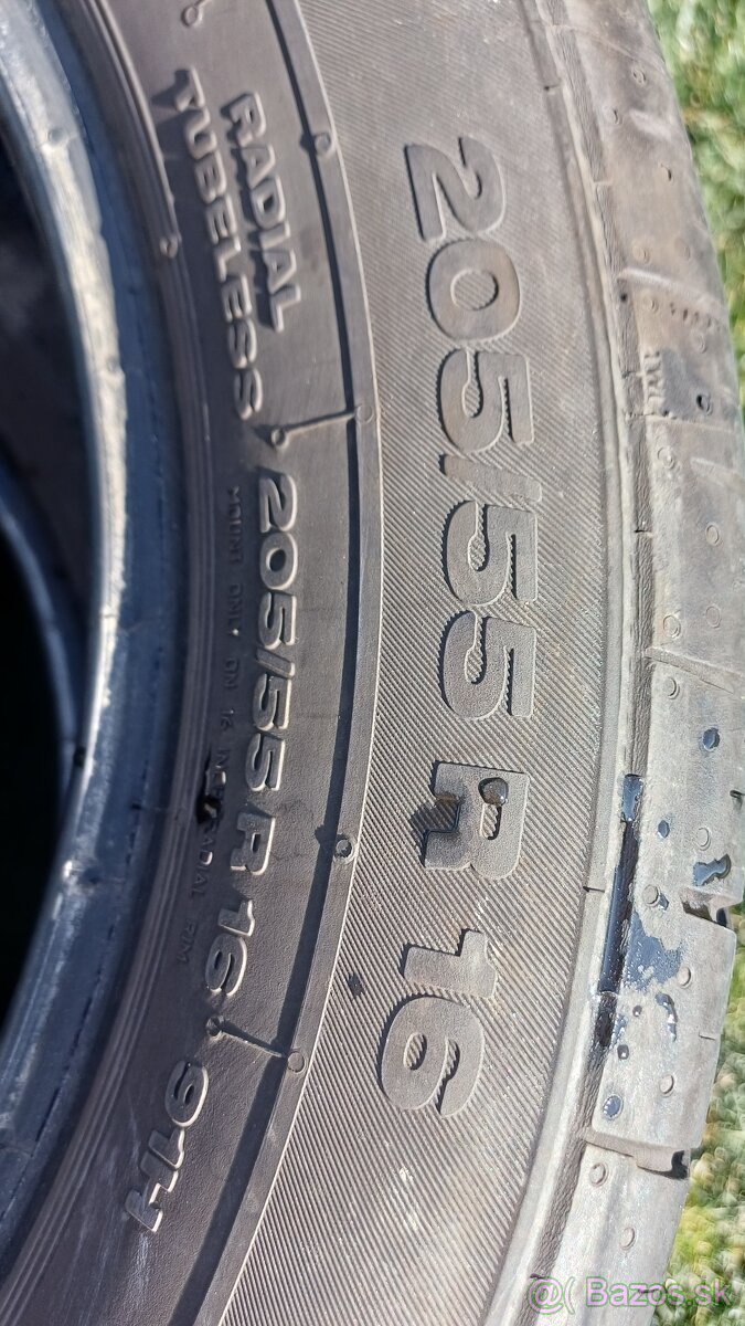 205/55 r16 letne pneumatiky, Continental - 2