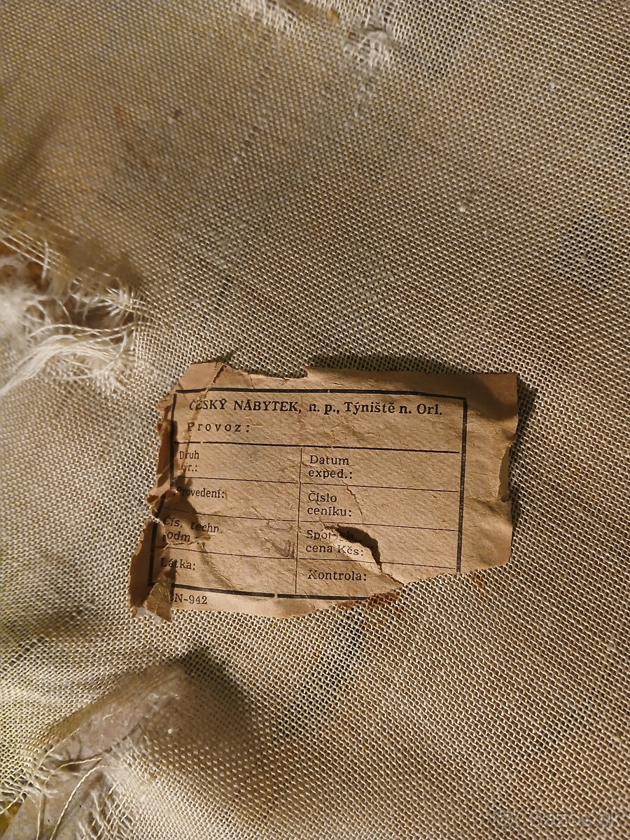 Retro ČS kreslá - Český nábytek n.p. - 2