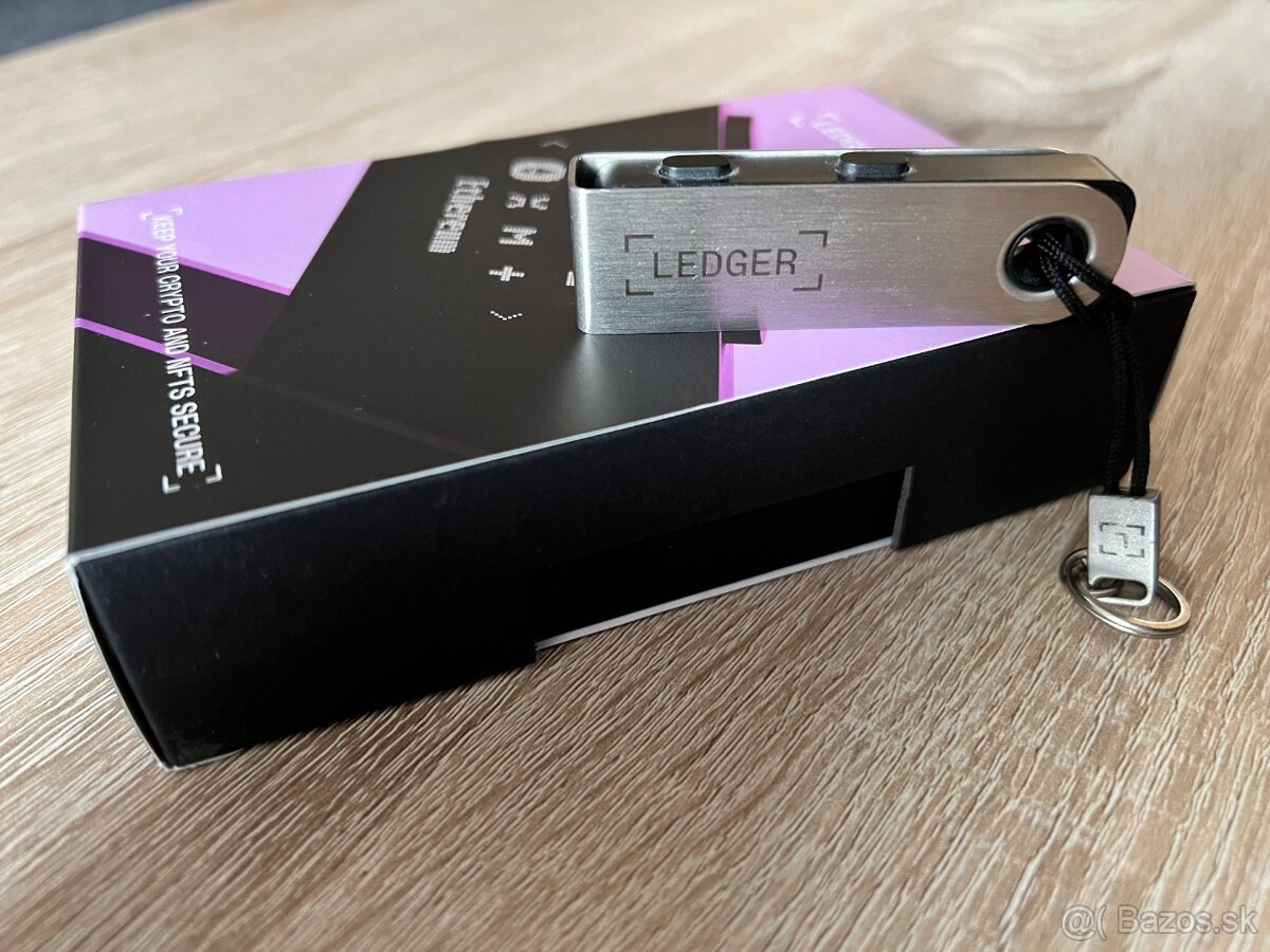Predám LEDGER NANO S-PLUS Matte Black - 2