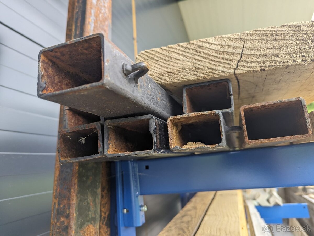 Plotovy stlpik zeleny 60x40 240cm 3,5mm stena - 2