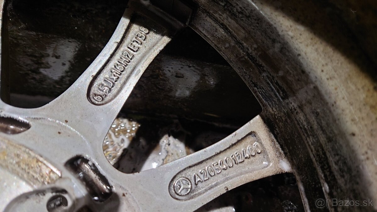 Mercedes w205 disky 5x112 r16 - 2