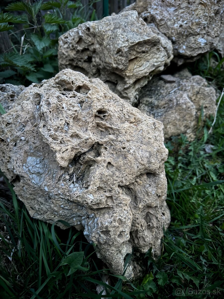 Okrasné kamene - túf, travertín - 2