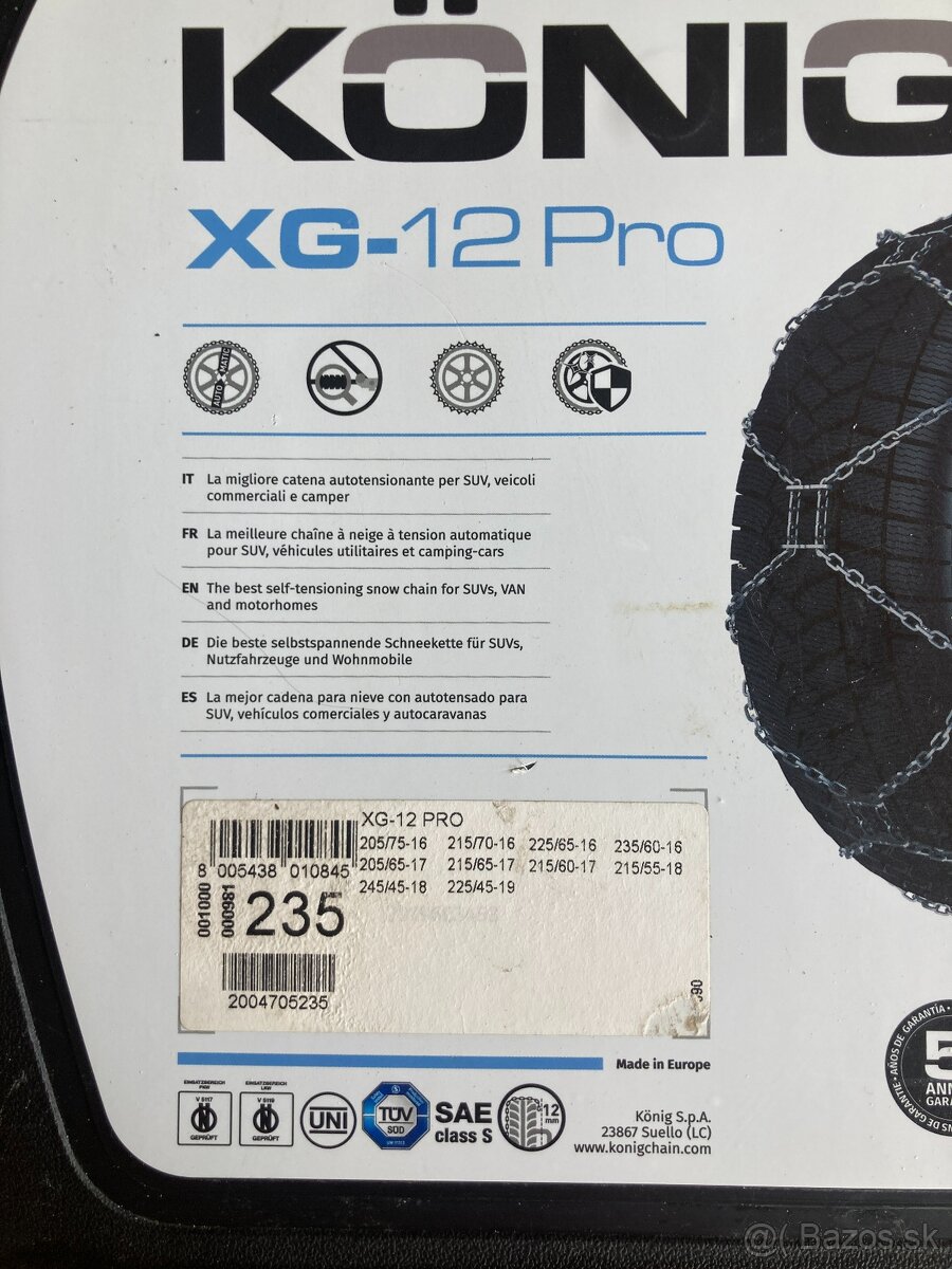 snehove retaze THULE Konig XG12 PRO - 2