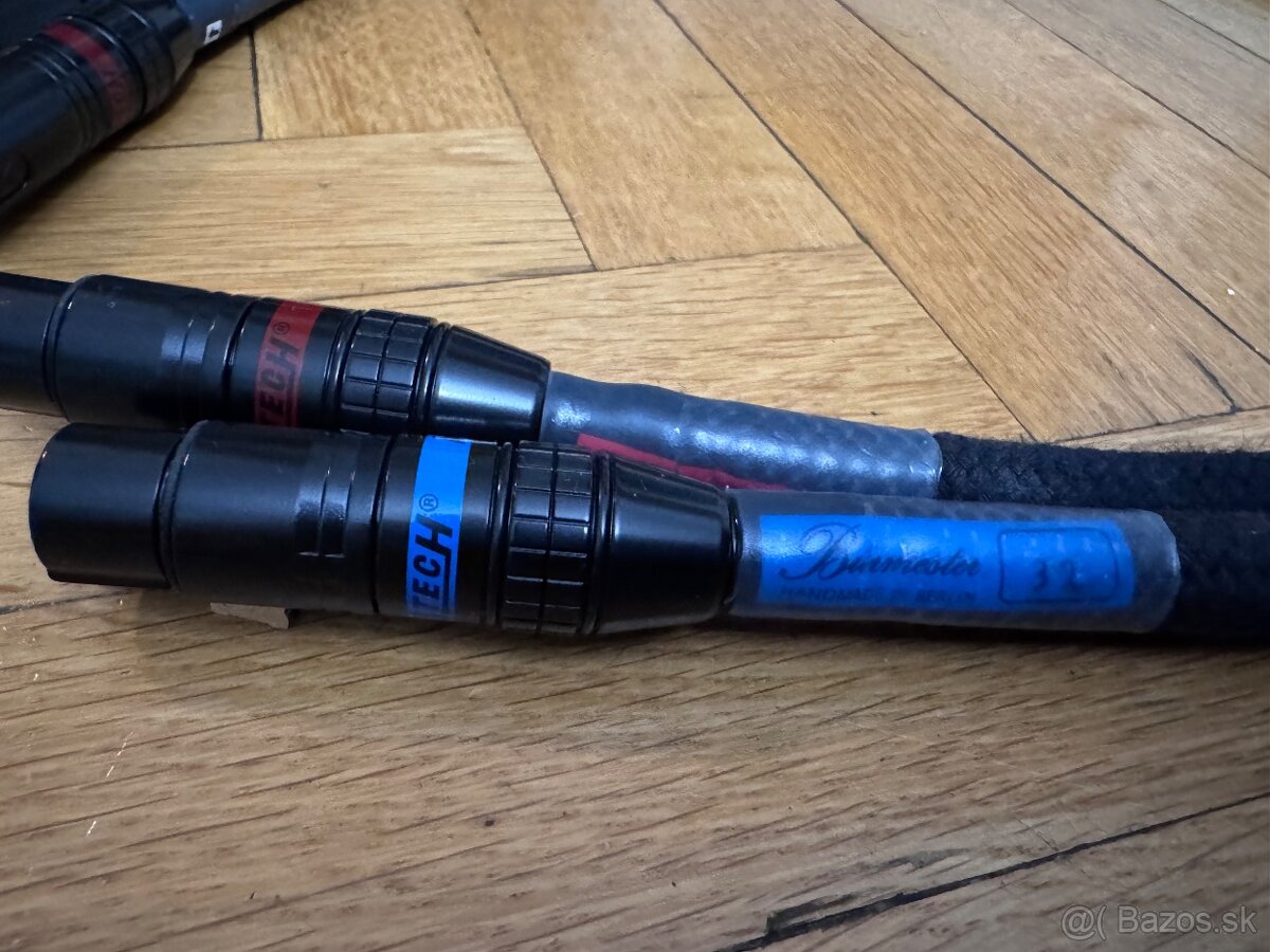 Strieborný kábel Burmester Silver XLR 1m - 2