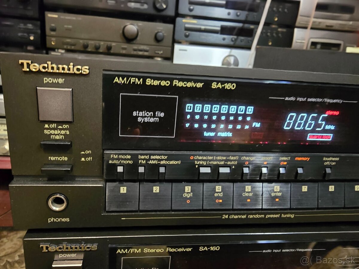 TECHNICS SA-160 stereo receiver s equalizerom - 2
